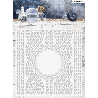 StudioLight Snowy Afternoon Embossingfolder With Die Cut - Nr. 01